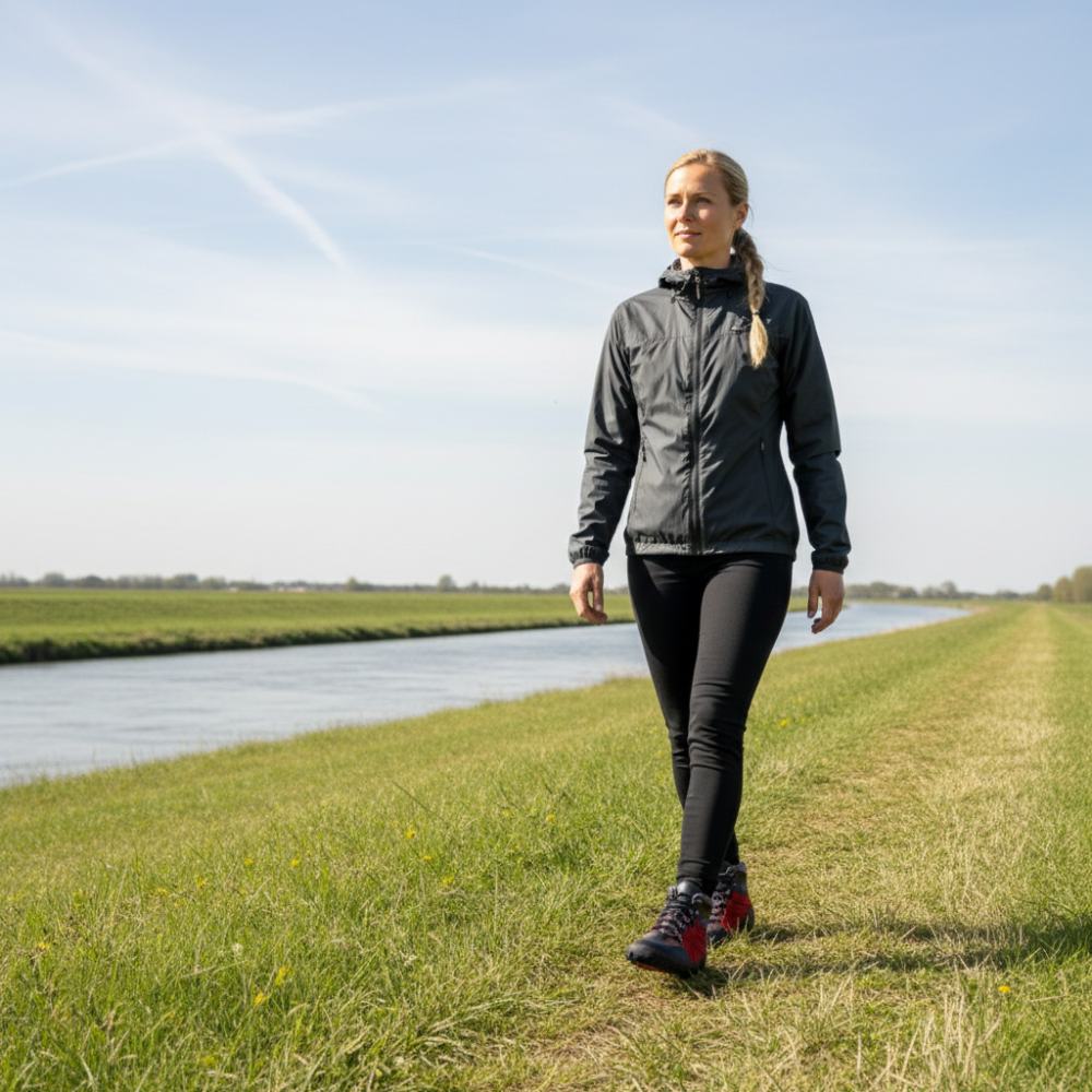 Eqipe rosso impermeabile