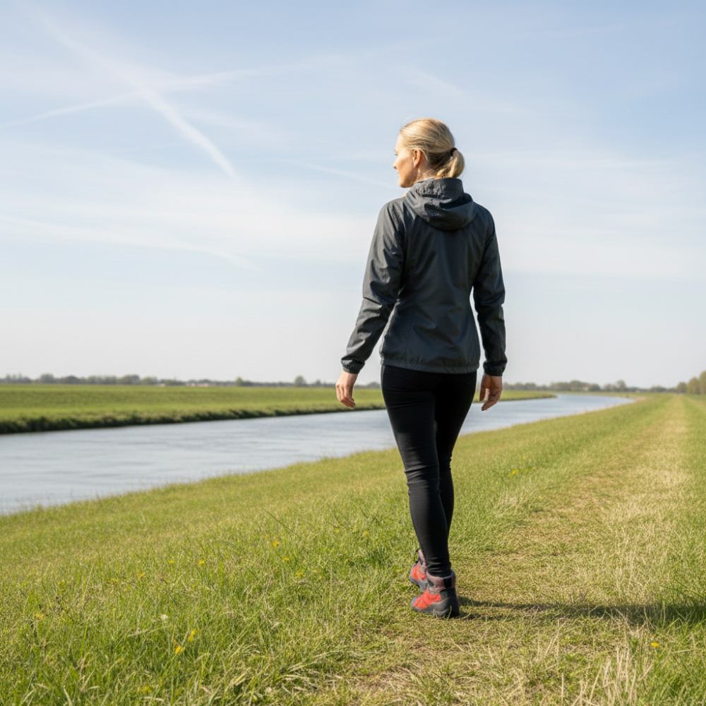 Eqipe rosso impermeabile