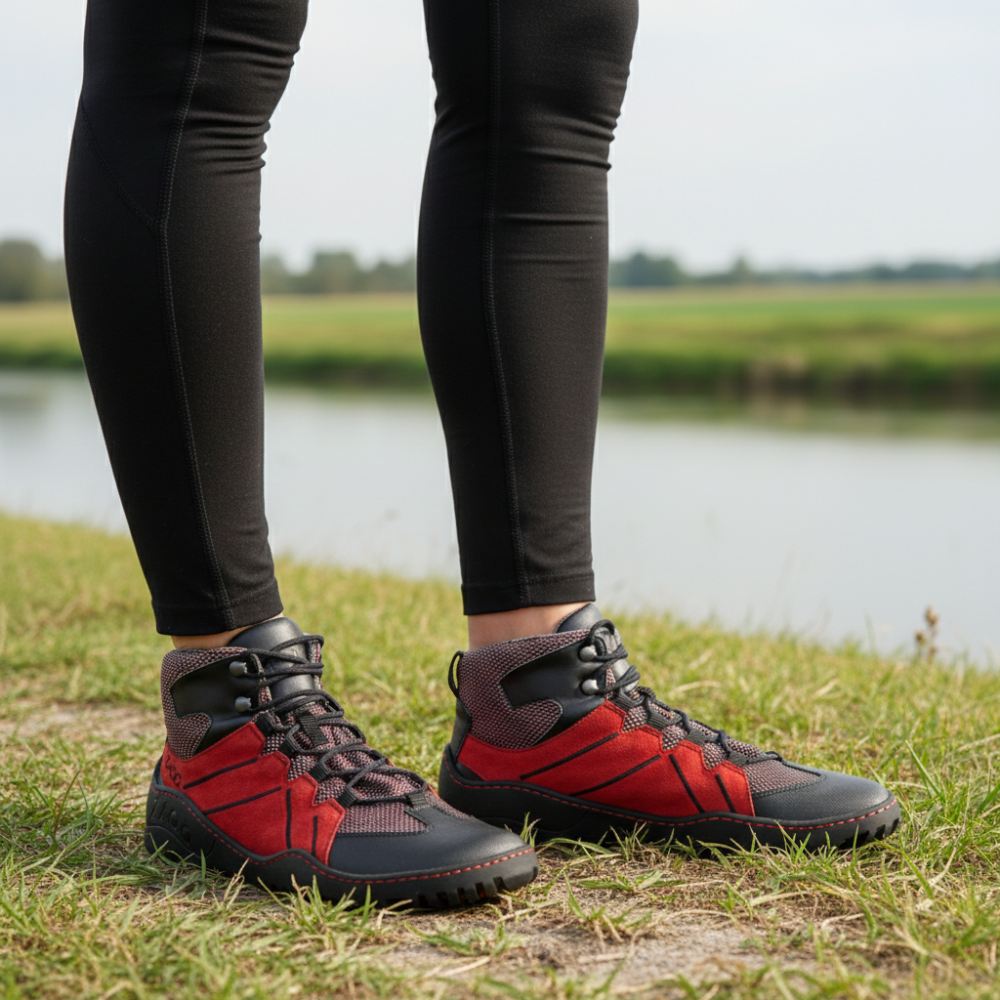 Eqipe rosso impermeabile