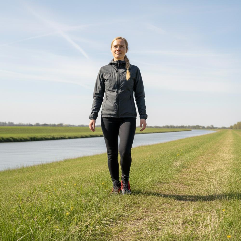 Eqipe rosso impermeabile