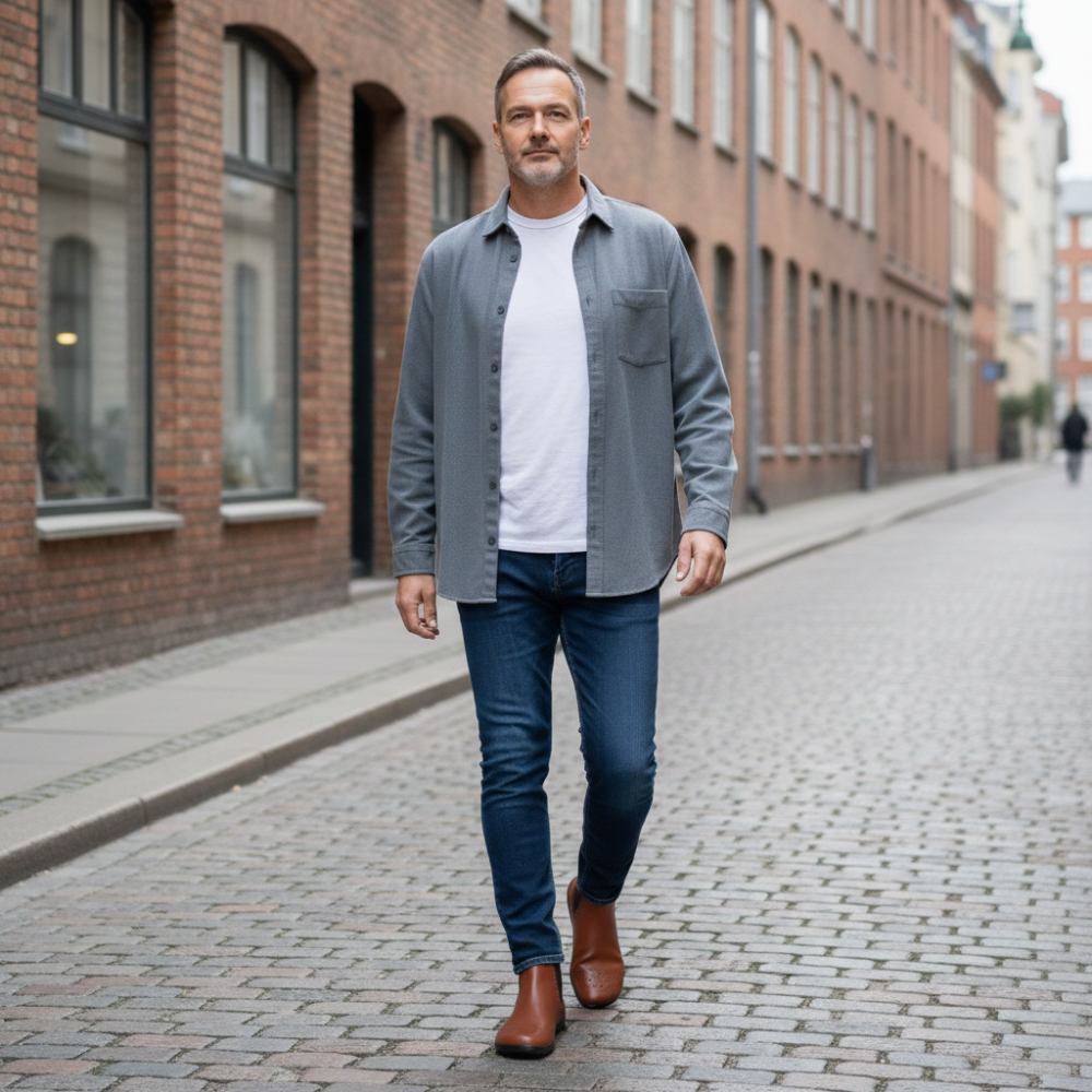 Equità Brogue Cognac