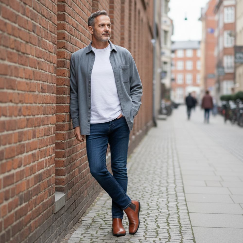 Equità Brogue Cognac