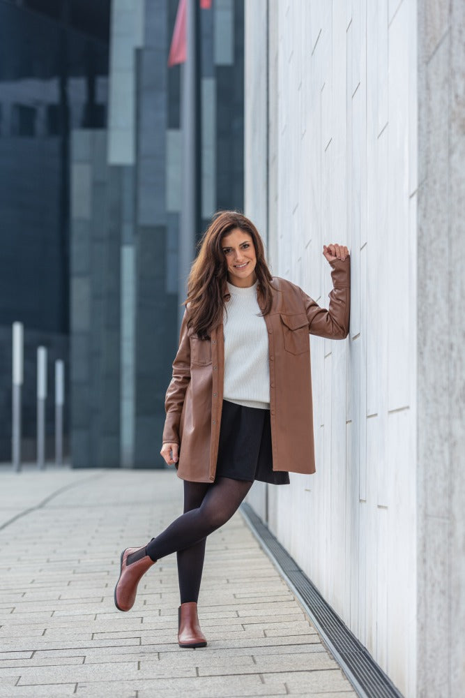 Equità Brogue Cognac